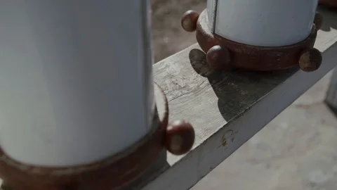 Rotating of buddhist cylinders Stock Footage 122274992