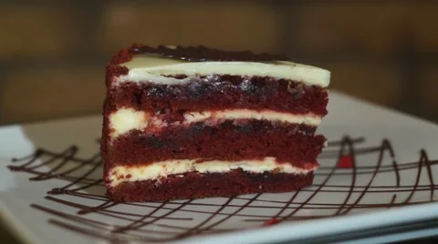 Rotating Cake Stock Footage 55551554