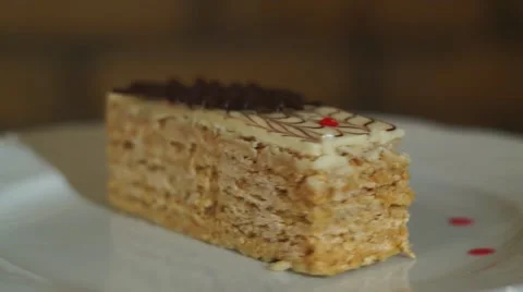 Rotating Cake Stock Footage 55551568