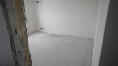 Rotating camera capturing the essence of an empty modern room. 스톡 사진