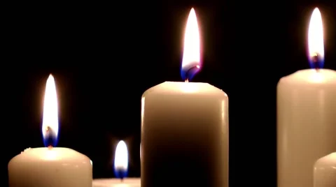 Rotating Candles Stock Footage 59763405