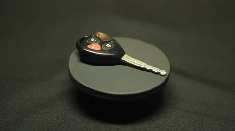 Rotating Car Key Stock Footage 32346552