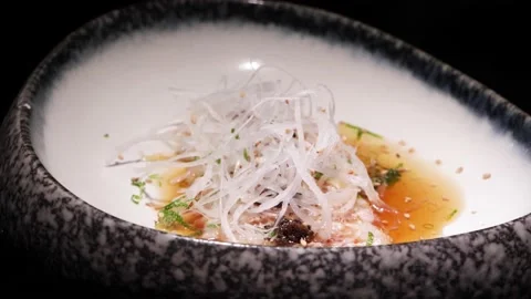 Rotating Ceviche dish Stock-Footage 150891873