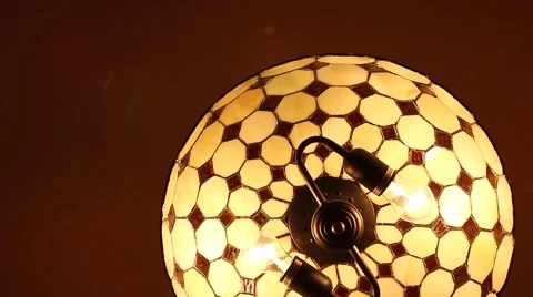 Rotating chandelier background Stock Footage 52737687