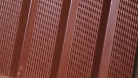 Rotating chocolate bar close-up slow mo Stock Footage 147457972