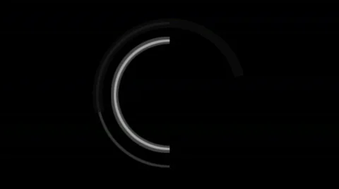 Rotating Circles With Alpha Matte Vidéo 776633