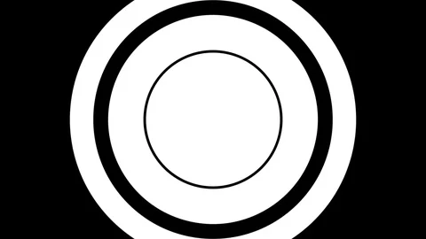 Rotating Circles Transition Stock Footage 102478668