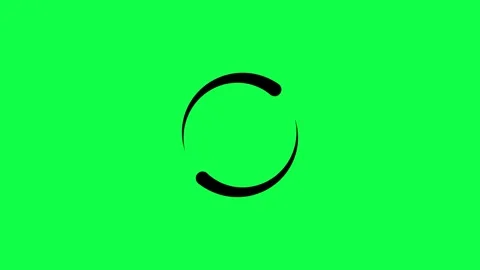 Rotating circular loading animation video Stock Footage 330433013