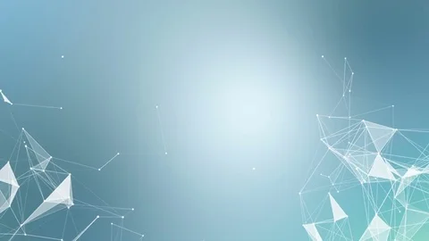 Rotating clusters in the lower corners of the screen on a blue background Stock Footage 82792232