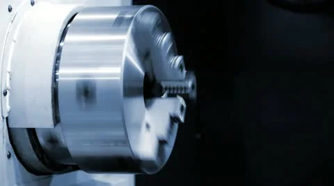 Rotating CNC lathe head 動画素材 11356887