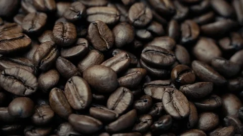 Rotating Coffee beans Video stock 120488205