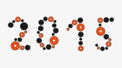 Rotating cog wheels Stock Footage 47200792