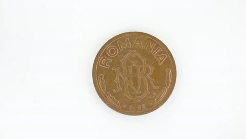 Rotating Coin Stock Footage 10737745
