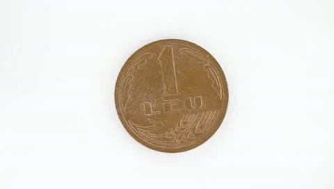 Rotating Coin Stock Footage 10737750