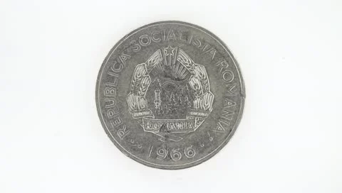 Rotating Coin Stock Footage 10739212
