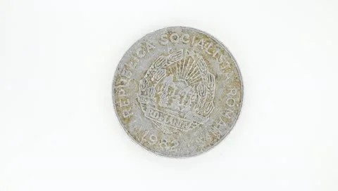 Rotating Coin Stock Footage 10739915