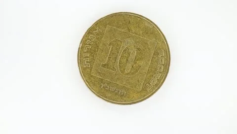 Rotating Coin Stock Footage 10739917