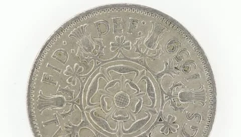 Rotating Coin Video stock 10741795