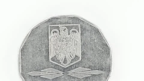 Rotating Coin Stock Footage 10741948