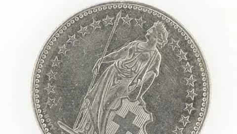 Rotating Coin Video stock 10742100