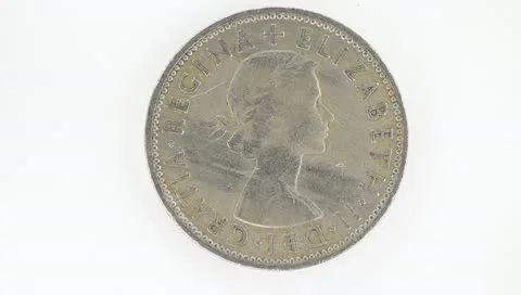Rotating Coin Stock Footage 10743524