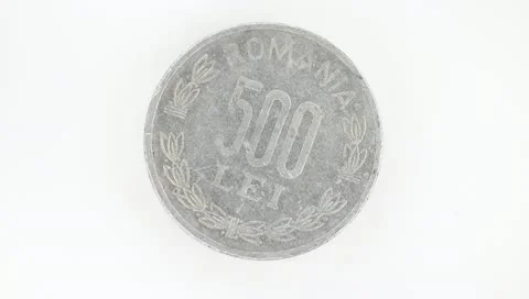 Rotating Coin Stock Footage 10743643
