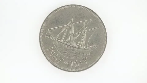 Rotating Coin Stock-Footage 10743716