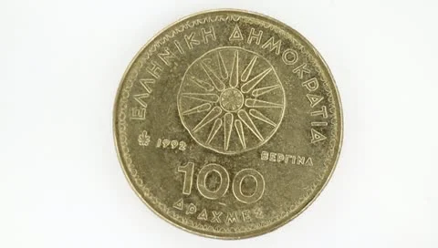 Rotating Coin Stock Footage 10743760