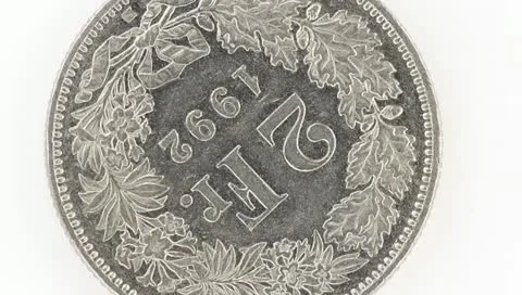 Rotating Coin Video stock 10743783