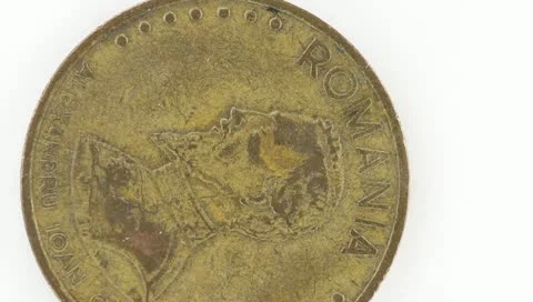 Rotating Coin Stock Footage 10744868