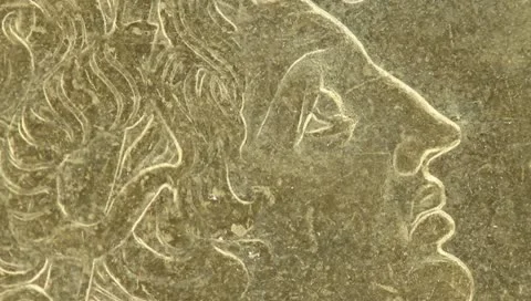 Rotating Coin Stock Footage 10745135