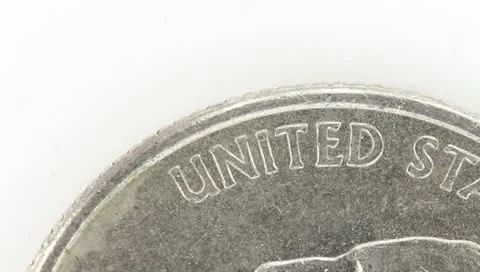 Rotating Coin Stock-Footage 10745745