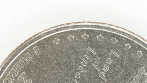 Rotating Coin Stock Footage 10745774