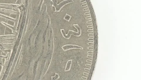 Rotating Coin Video stock 10746615