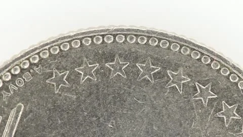 Rotating Coin Stock Footage 10746787