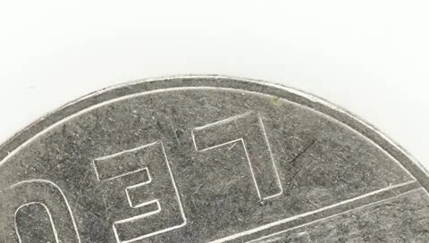 Rotating Coin Stock Footage 10746912