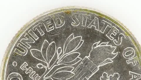 Rotating Coin Stock-Footage 10747033