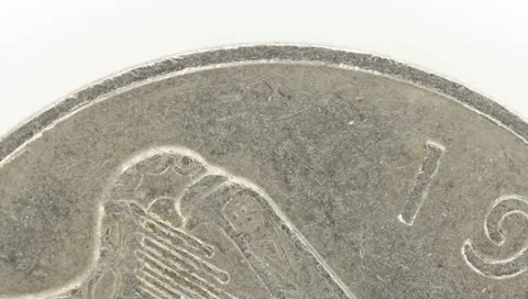 Rotating Coin Stock-Footage 10747215