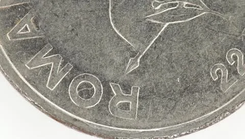 Rotating Coin Video stock 10747287