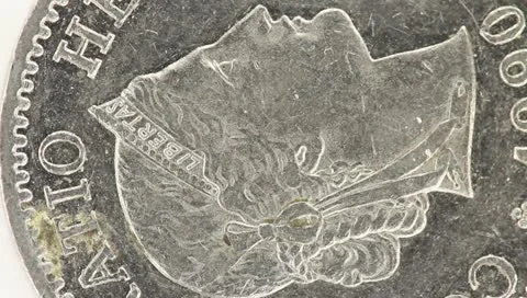Rotating Coin Video stock 10748101