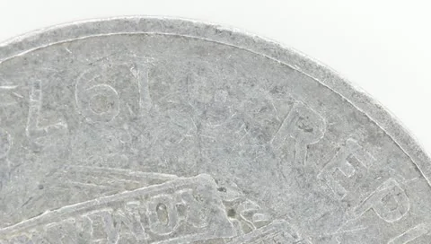 Rotating Coin Stock Footage 10748296