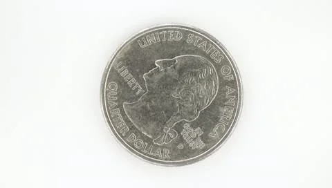 Rotating Coin Video stock 10748475