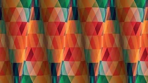 Rotating Color Cones Video Background Stock Footage 108776248