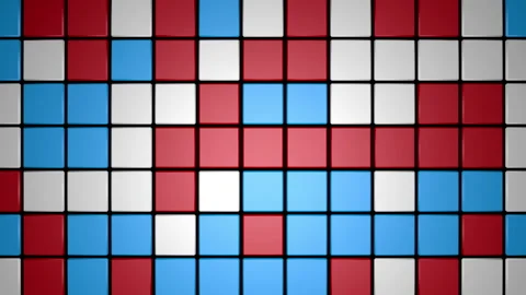 Rotating color panel Stock Footage 332183594