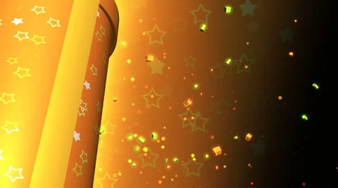 Rotating Column and Numerous Descending Boxes  Stock Footage 1034065