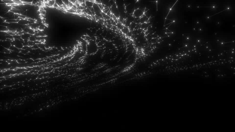 Rotating cosmic body. Digital background. Stock Footage 101883367