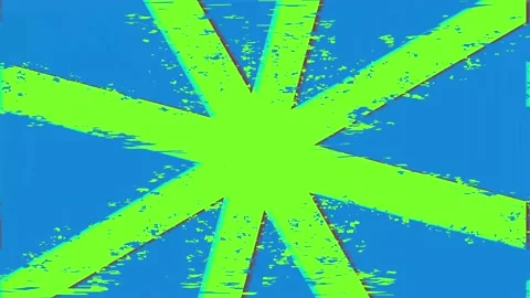 Rotating cross animation with retro Stock Footage 223803467
