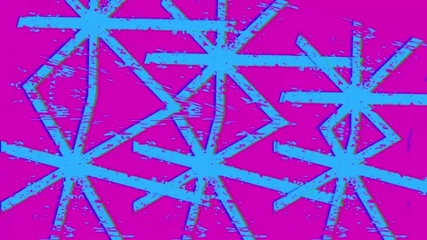 Rotating cross animation with retro Stock Footage 223803941