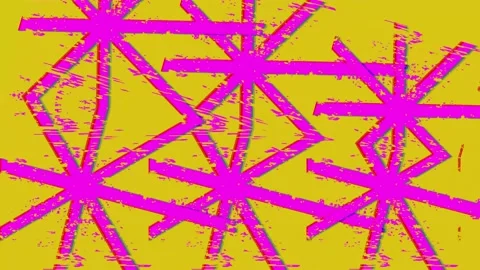 Rotating cross animation with retro Stock Footage 223804455