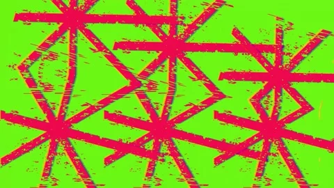 Rotating cross animation with retro Stock Footage 223804740